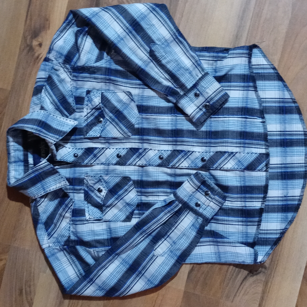 Wrangler Boys Button Up Shirt